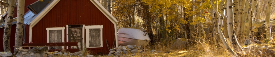 fall cabin